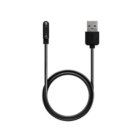 2 Pin MJ177 Smart Watch Charger Cable - Black