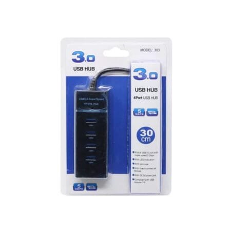 USB 3.0 Hub 4 Ports High Speed - A Grade
