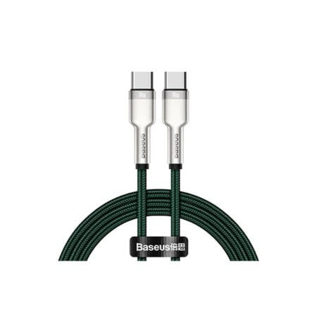 BASEUS Cafule Series Metal Data Cable Type-C To Type-C 1M 100W CATJK-C06