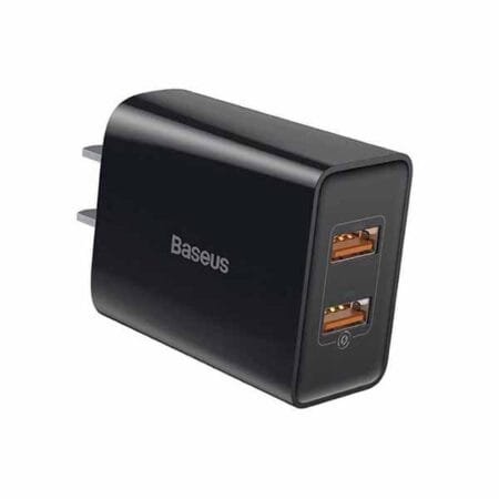 BASEUS Speed Mini QC Dual U Quick Charger 18W CN CCFS-Q01