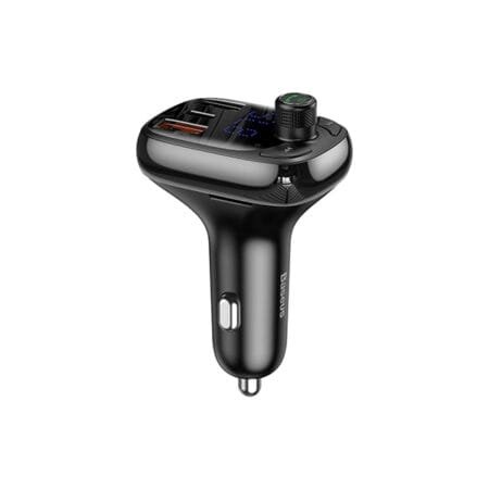 BASEUS T Typed S-13 Wireless MP3 Car Charger (PPS Quick Charger-EU) Black