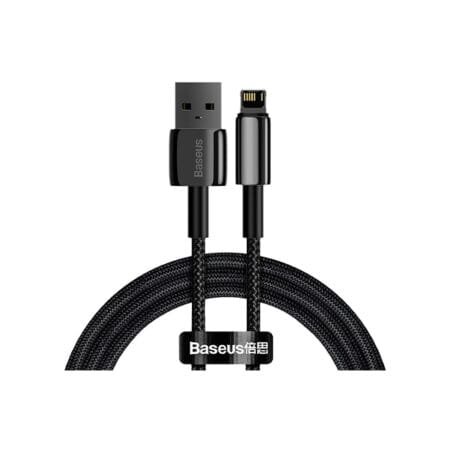 BASEUS Tungsten Gold Fast Charging Data Cable USB To iPhone 2.4A 1M CALWJ-01