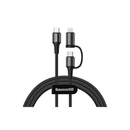 BASEUS Twins 2 In 1 Cable 60W PD CATLYW-01