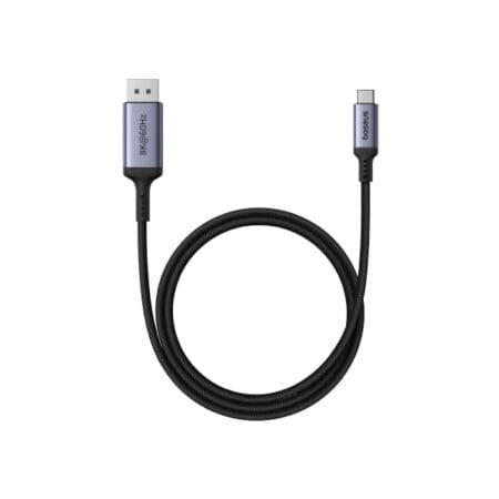 Baseus B0063370D111-00 High Definition Series USB-C to DisplayPort 1.4 8K 60Hz Unidirectional Cable 1.5m - Black