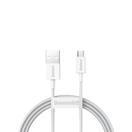 Baseus CAMYS-02 Superior cable USB - micro USB for fast charging 2A 1m - white
