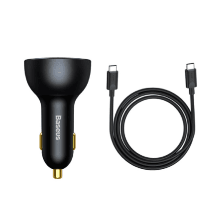 Baseus Car Charger 160W Qualcomm® Quick Charge™ 5 Technology 2C+U With 100w Type-C Cable TZCCZM-0G