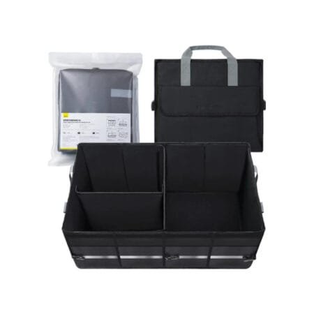 Baseus Car Storage Box Trunk Organizer 60L With Cover Auto Durable Collapse Cargo Foldable Bag - C20256501111-00