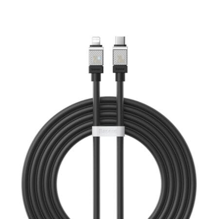Baseus CAKW000001 Coolplay USB-C/Lightning Cable 20w 1m Black
