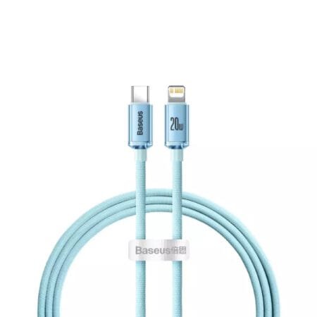 Baseus Crystal Cable USB-C to Lightning 20W 1.2m - CAJY001303
