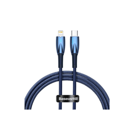 Baseus Glimmer USB-C - Lightning 20W Blue 1M - CADH000003