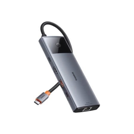 Baseus Metal Gleam Series Screen-off Button 10-in-1 USB Hub - B00061800813-00