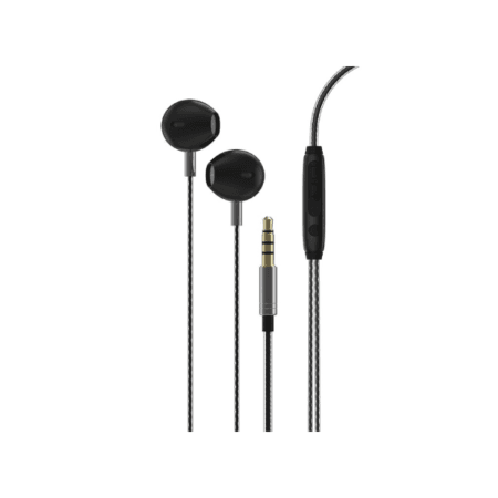 Devia Metal 3.5mm In-ear Wired Earphone Black EM101