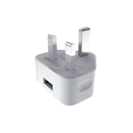 Devia Smart Series 10W USB 2.1A UK 3 Pin Charger - EA142