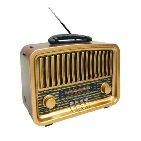 Golon RX-BT929 Bluetooth Retro Vintage Cordless Speaker/Radio