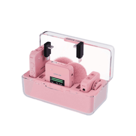 Green Lion GNPGLMMICPK GLM-Professional Wireless Mic Pink