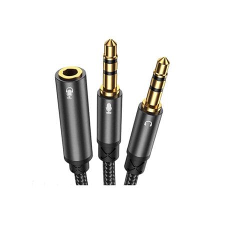 JOYROOM Headphone Female To 2-Male Y-Splitter Audio Cable SY-A05