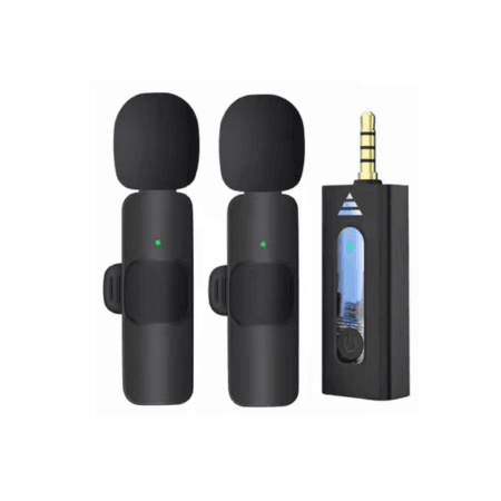 K35 3.5mm Dual Wireless Microphone