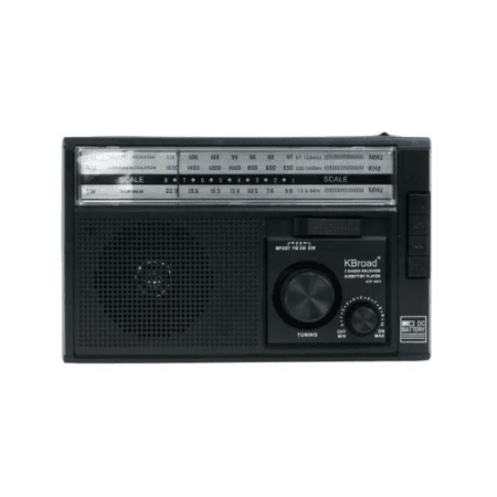 KTF-2011 Bluetooth Radio With Flashlight And Solar Panel