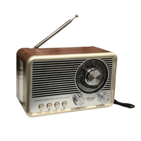KTF - 2019 Retro Radio Speaker With Torch