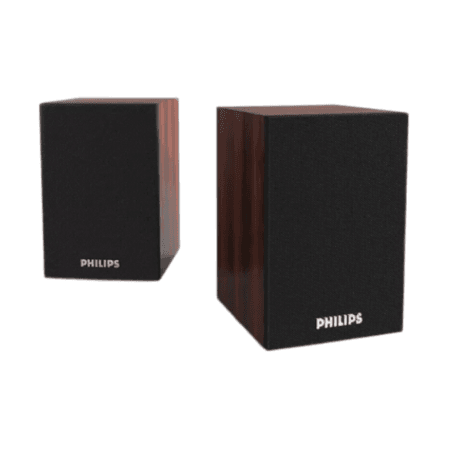 Philips SPA20 2000 Series Multimedia Speaker - Teak Design