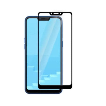 Realme C1 Full Glue Tempered Glass Screen Protector