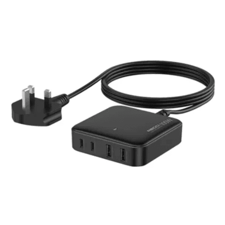 Recci RC39 100W Gan Desktop Charger Black