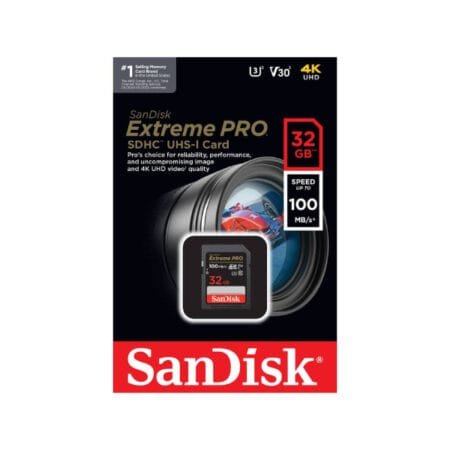 Sandisk SDHC Extreme Pro 32GB 100MB/s UHS-I C10