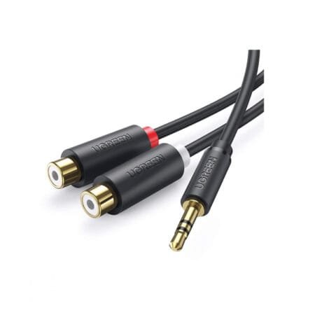 UGreen 10547 Cable Audio Jack 3.5mm Male To 2 RCA Female