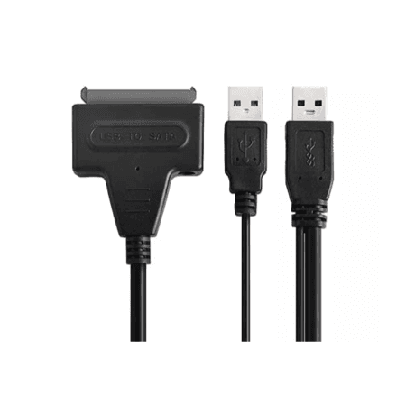 USB 2.0 to SATA Cable 2TB Hard Disk Drive Converter