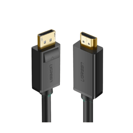 Ugreen 10203 Displayport Male To HDMI Male Cable 3m