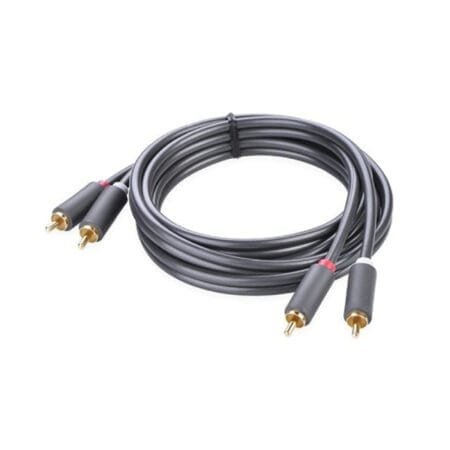 Ugreen 10517 2RCA Male To 2RCA Male Cable 1.5m - Black
