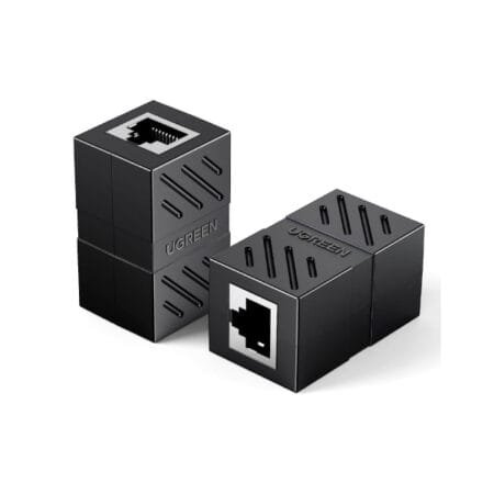 Ugreen 20390 Ethernet RJ45 Network Keystone Jack In Line Coupler Female To Female