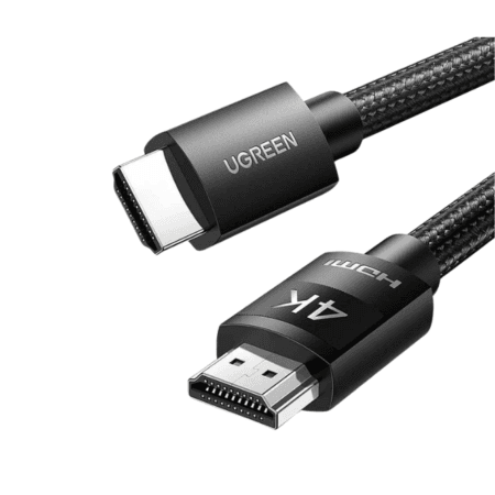Ugreen 40103 4K HDMI Male To Male Cable Braided 5M