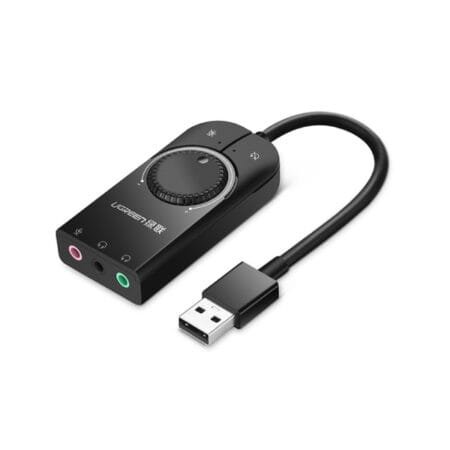 Ugreen 50599 USB External Sound Card Audio Adapter