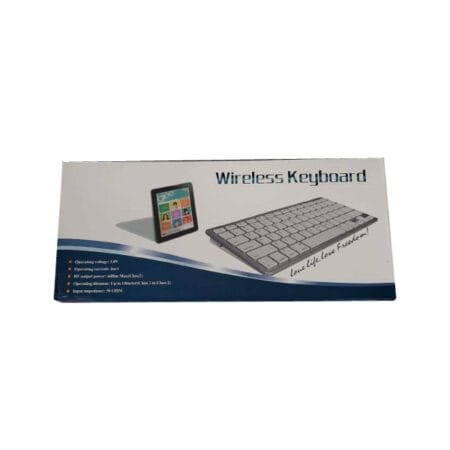 Compact Wireless Bluetooth Keyboard BK3001 Black Portable Mini QWERTY Keypad New