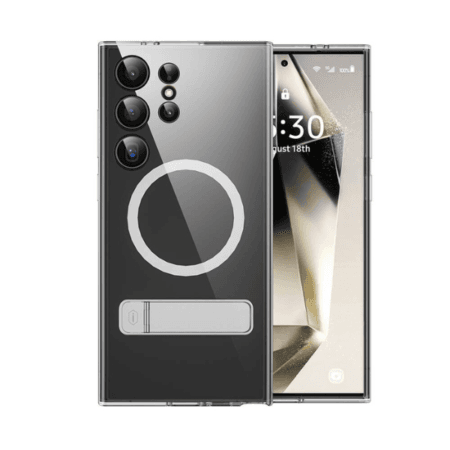 Wiwu KCC-025 Aurora Crystal Phone Case Transparent For (S24 Ultra) and (S24 Plus)