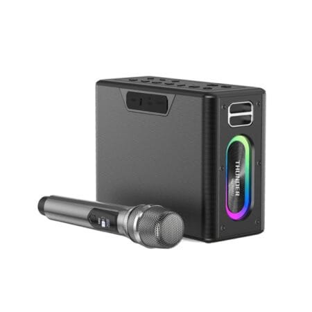 Wiwu P19 Thunder Bluetooth Speaker - Black