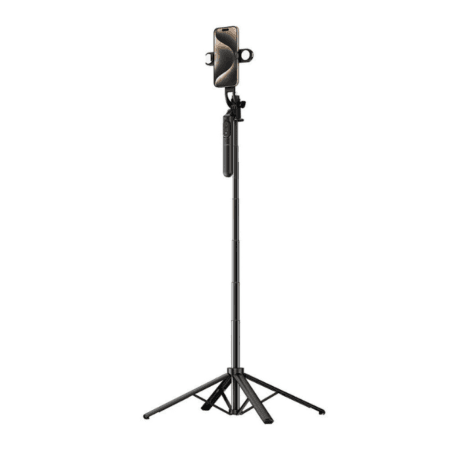 Wiwu WI-SE012 Live Braodcast Tripod Selfie Stick Black