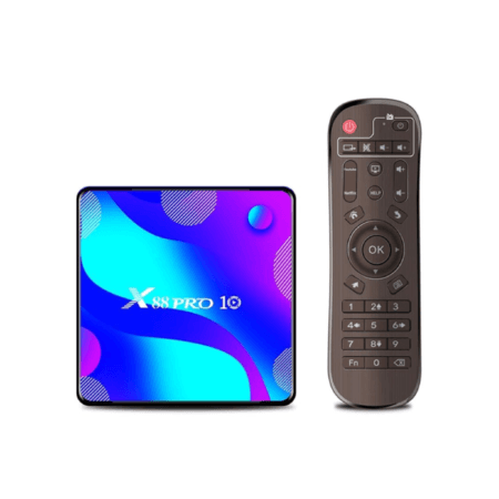 X88 Pro Smart Android 11 Tv Box With Remote Control