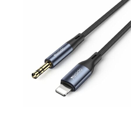 Yesido YAU35 8 Pin to 3.5mm AUX Audio Adapter Cable