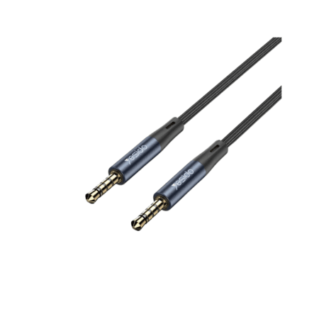 Yesido YAU43 3.5mm to 3.5mm AUX Audio Adapter Cable 1m - Black
