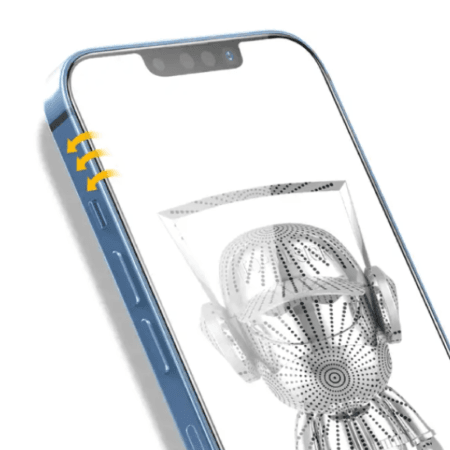 ITOP high-hardness high-definition transparent tempered glass with dust-proof mesh screen protector for iPhone